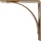 Ekena Millwork Morris Steel Bracket, Hammered Gold 3"W x 10"D x 10"H BKTM03X10X10MOHGO - alternate 9